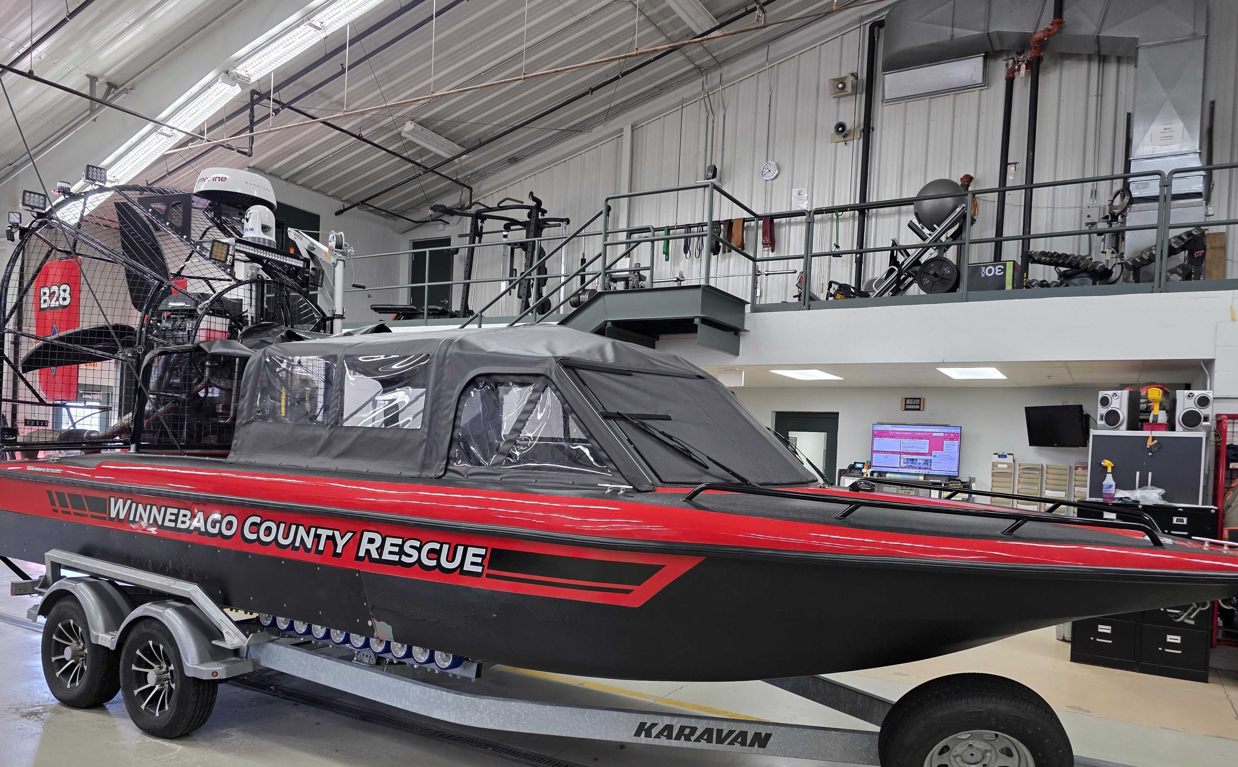 County Rescue Boat